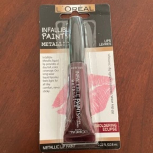 NWT Halloween Vamp/Witchy Lip Color L'Oreal "Smoldering Eclipse" - Picture 4 of 5